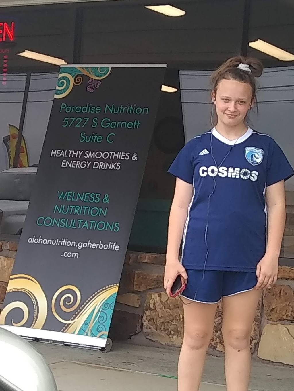 Paradise Nutrition | restaurant | 5727 S Garnett Rd Suite C, Tulsa, OK 74146, USA | 9183812200 OR +1 918-381-2200