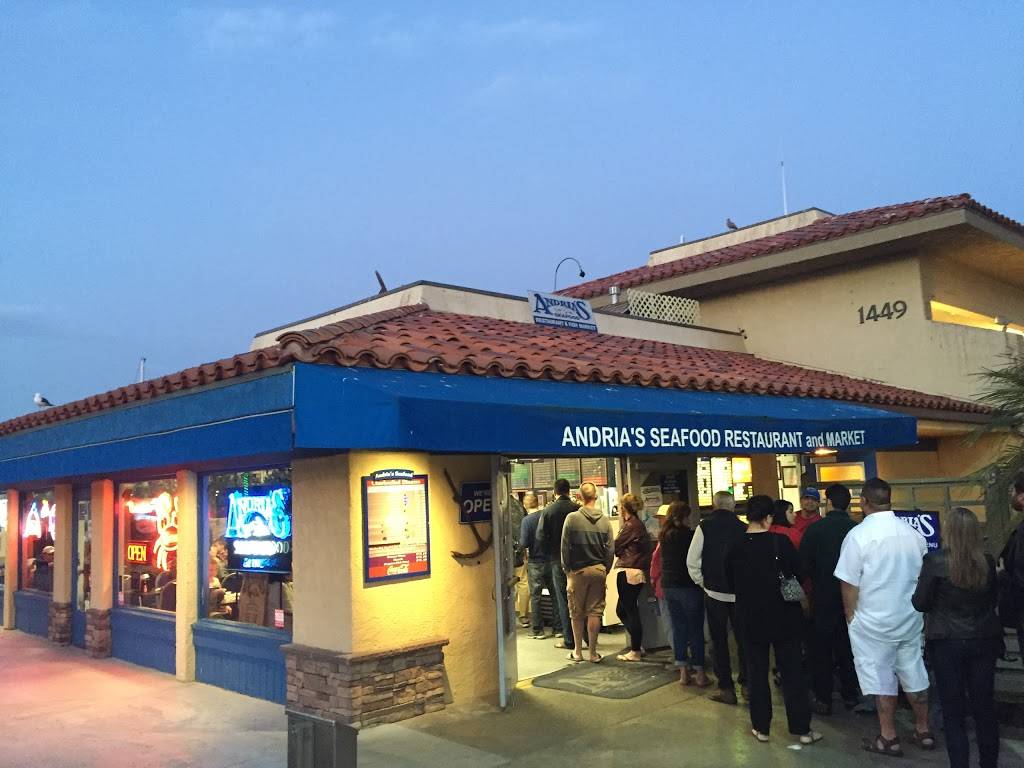 Andrias Seafood | restaurant | 1449 Spinnaker Dr A, Ventura, CA 93001, USA | 8056540546 OR +1 805-654-0546