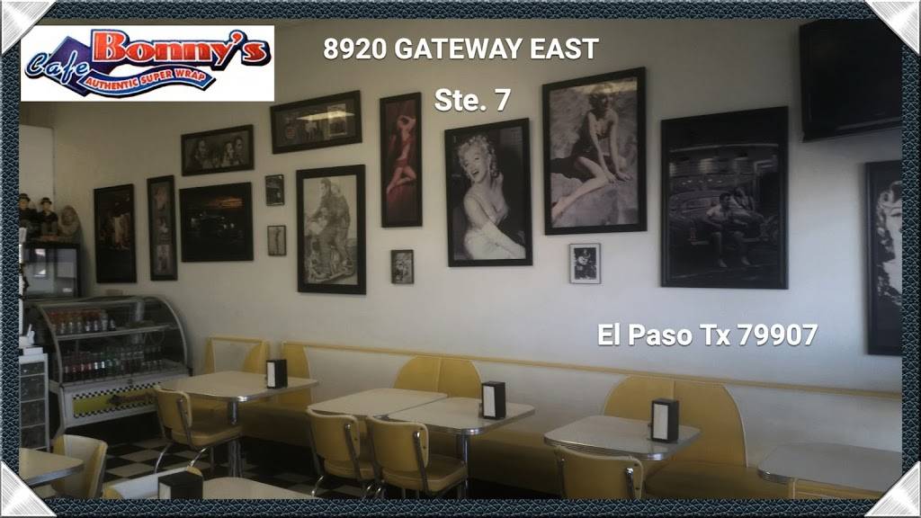 Bonnys Cafe | restaurant | 8920 Gateway Blvd E, El Paso, TX 79907, USA | 9158594605 OR +1 915-859-4605
