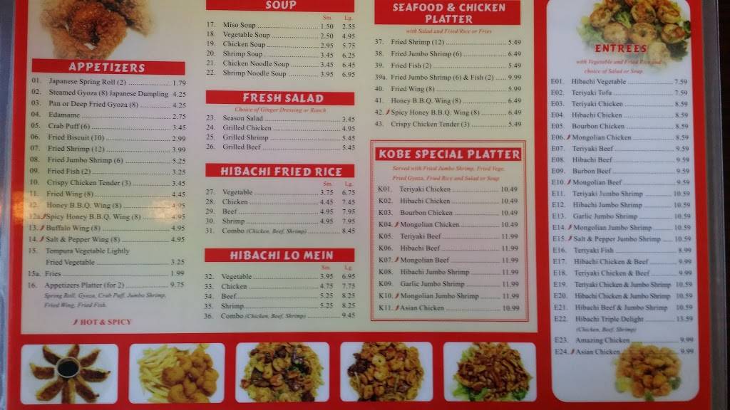 Kobe Japan | restaurant | 826 E Admiral Doyle Dr, New Iberia, LA 70560, USA | 3376089191 OR +1 337-608-9191