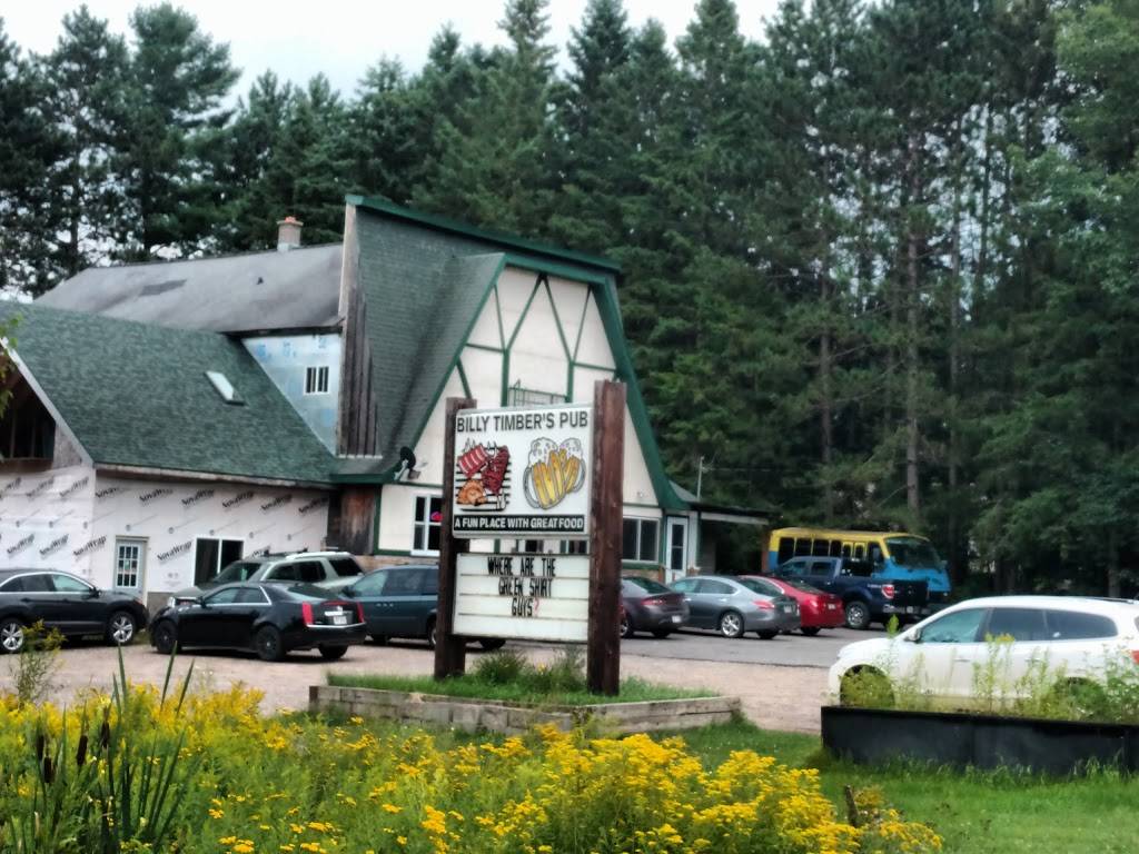 Billy Timbers Pub | restaurant | N9543 US-45, Summit Lake, WI 54485, USA | 7152754040 OR +1 715-275-4040