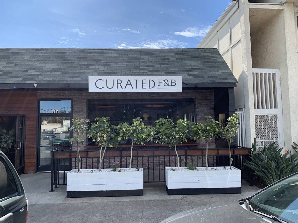 Curated F&B Leucadia | restaurant | 542 N Coast Hwy 101, Encinitas, CA 92024, USA | 7607048518 OR +1 760-704-8518