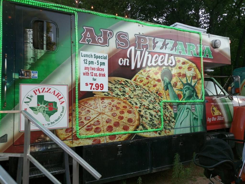 Ajs Pizzaria On Wheels | restaurant | 2525 Rio Grande St, Austin, TX 78705, USA | 5123581114 OR +1 512-358-1114