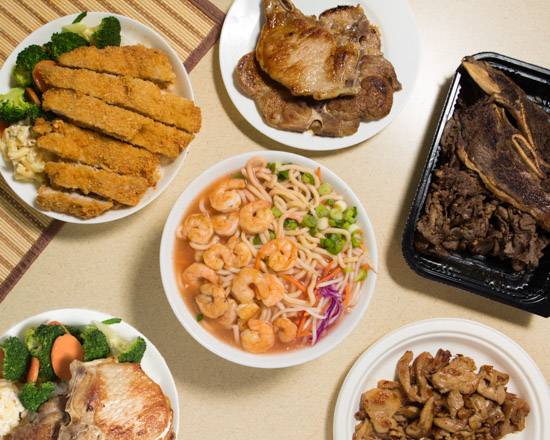 Lucky BBQ & Grill, noodle soup, Boba milk Tea | restaurant | 5800B Bancroft Ave, Oakland, CA 94605, USA | 5106861088 OR +1 510-686-1088