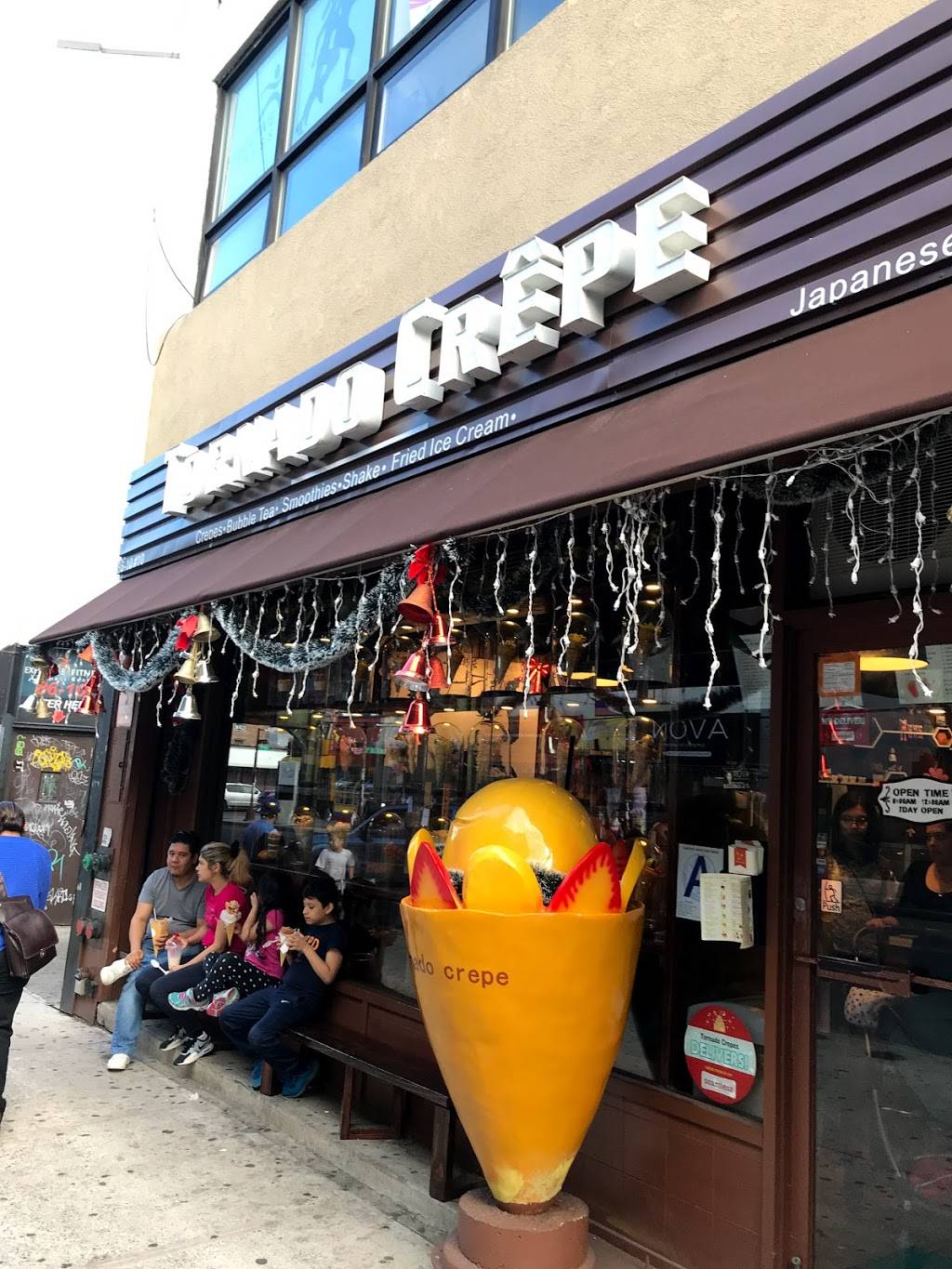 Tornado Crepe | restaurant | 8610 Roosevelt Ave#10 Jackson Heights, Flushing, NY 11372, USA | 9172947373 OR +1 917-294-7373