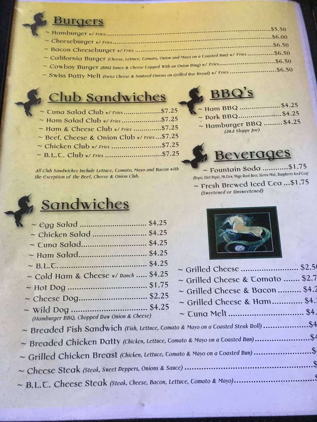 Unicorn | restaurant | 430 East 3rd Street, Nescopeck, PA 18635, USA | 5707593243 OR +1 570-759-3243