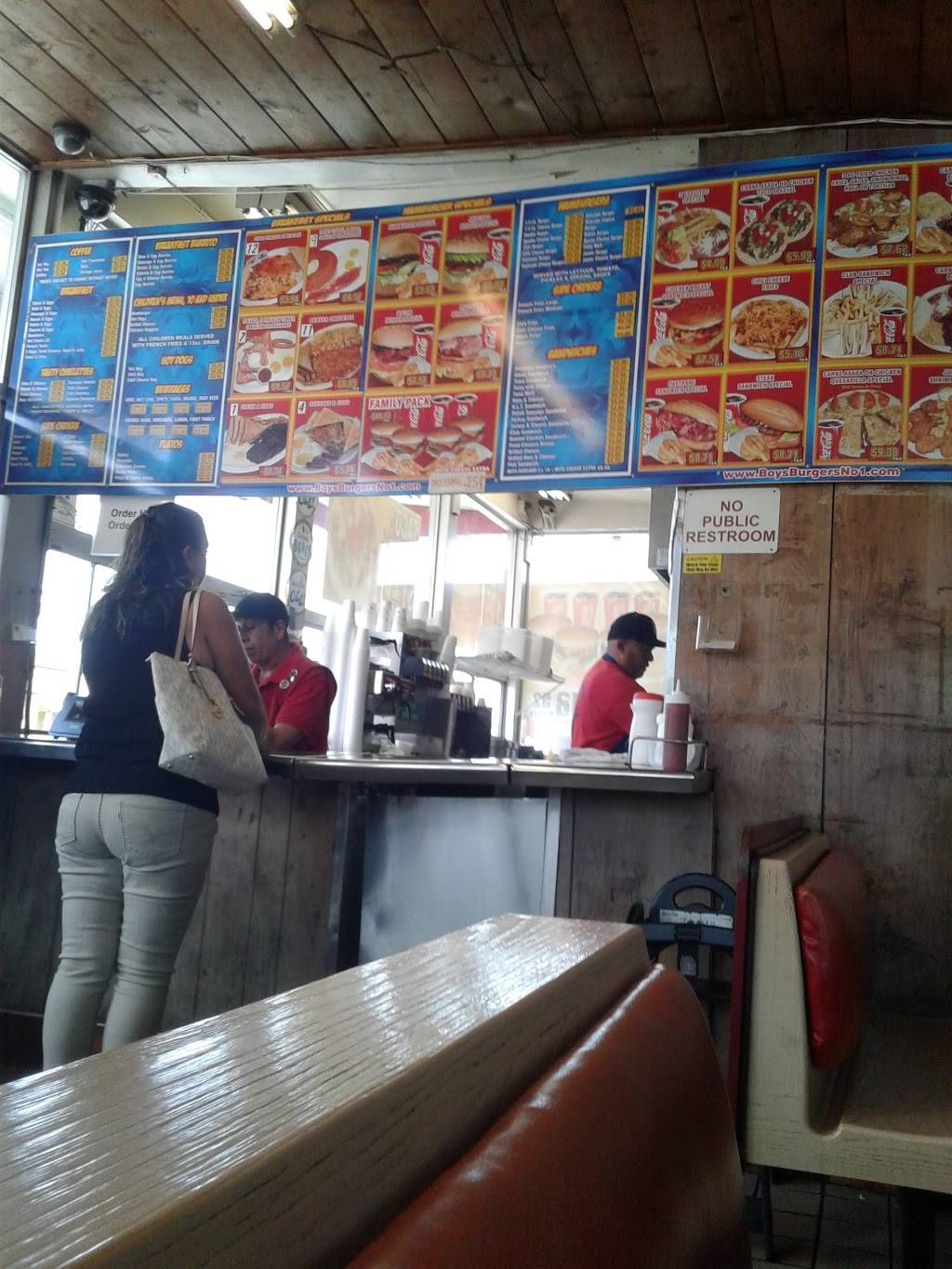 Boys Burgers | restaurant | 1774 Florence Ave, Los Angeles, CA 90001, USA | 3235880209 OR +1 323-588-0209