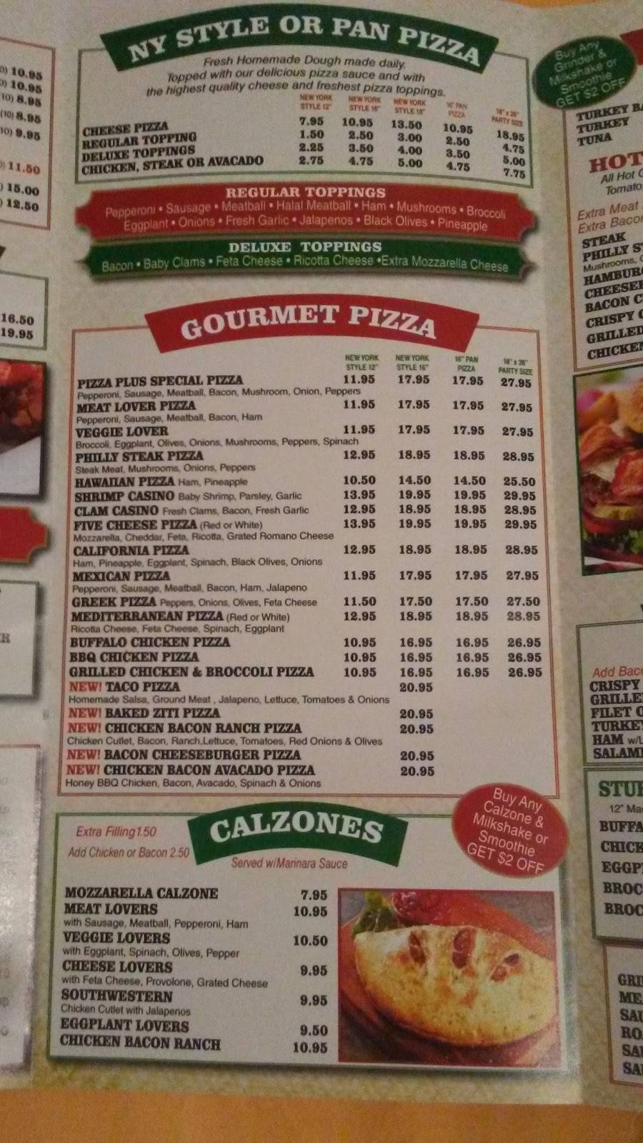 Pizza Plus | restaurant | 3939, 118 Grand Ave, New Haven, CT 06513, USA | 2037521800 OR +1 203-752-1800