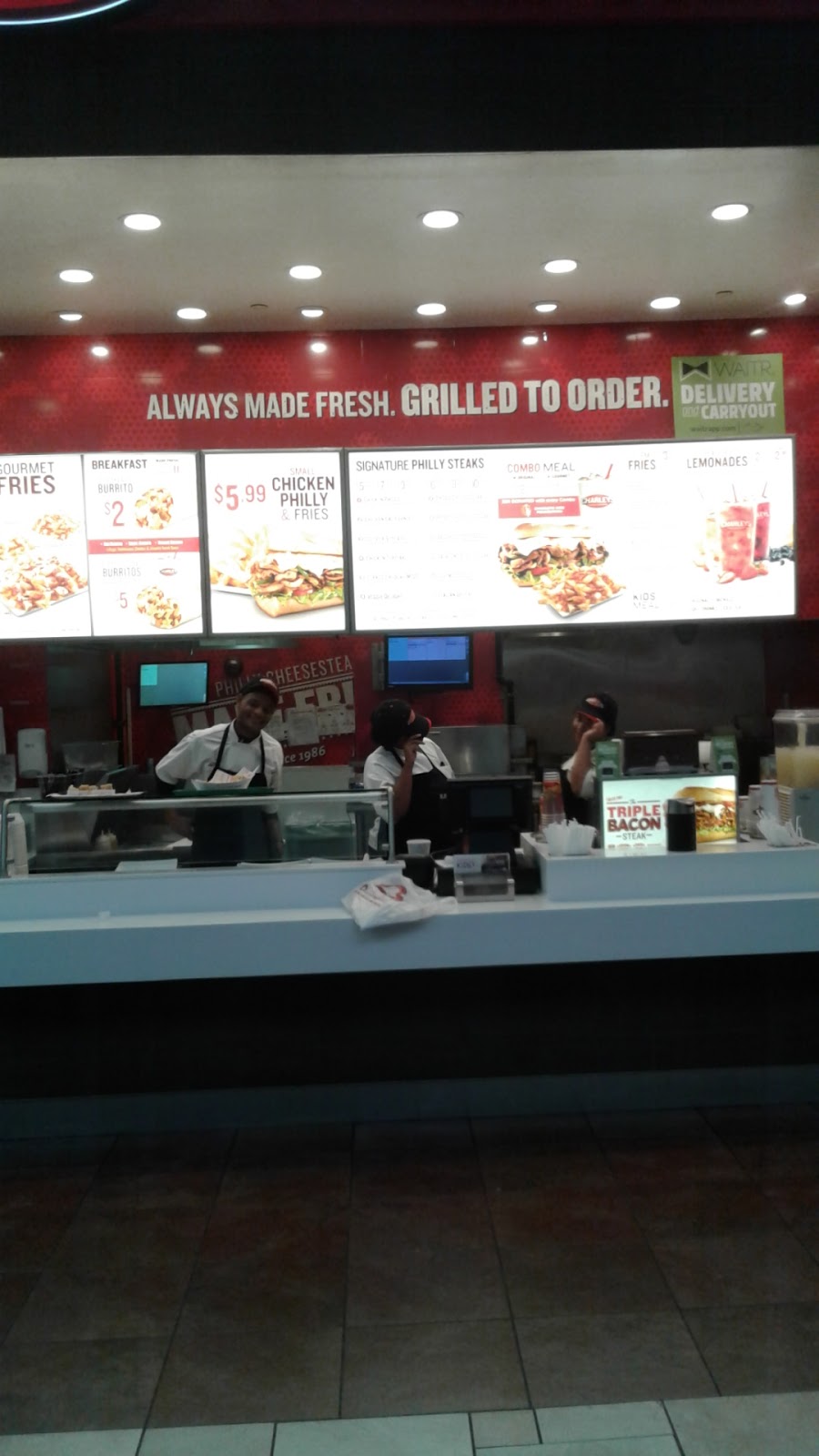 Charleys Cheesesteaks | restaurant | 4700 Millhaven Rd Ste 1048, Monroe, LA 71203, USA | 3183988690 OR +1 318-398-8690