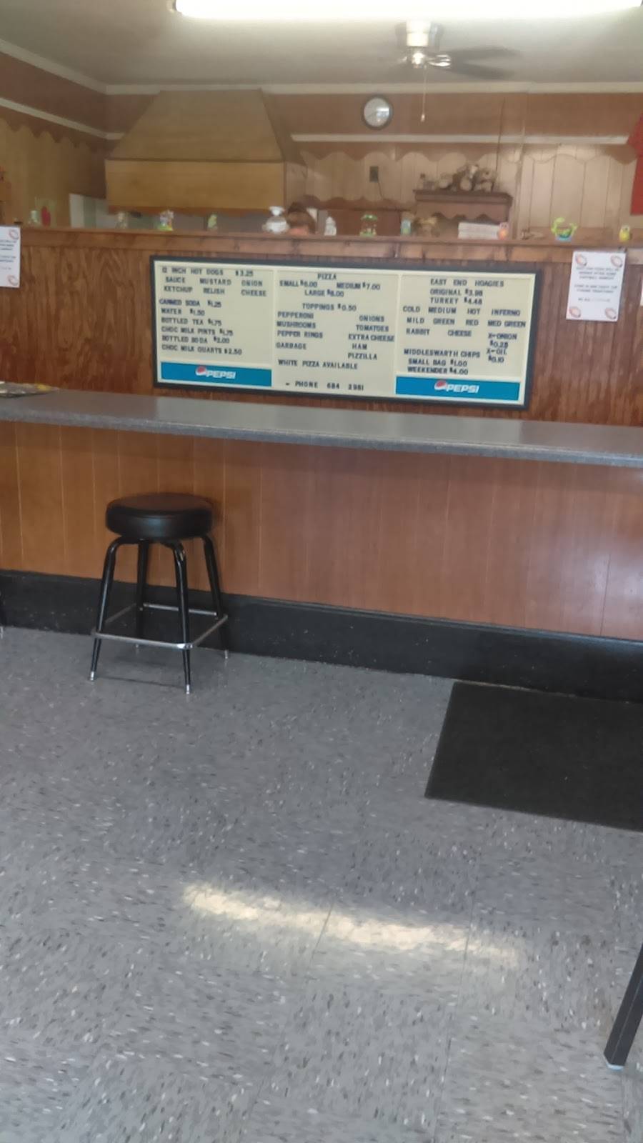 East End Pizza Pie | meal takeaway | 1600 Columbia Ave, Tyrone, PA 16686, USA | 8146842981 OR +1 814-684-2981