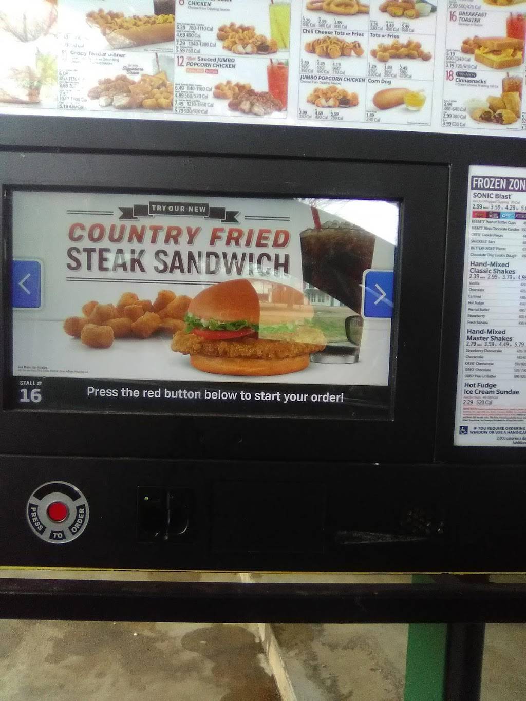 Sonic Drive-In | restaurant | 200 Highway 35 North, Carthage, MS 39051, USA | 6012674555 OR +1 601-267-4555