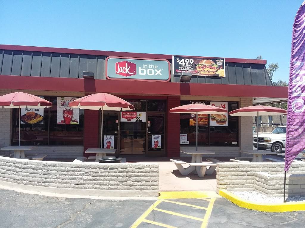Jack in the Box | restaurant | 1860 W Southern Ave, Mesa, AZ 85202, USA | 4809649548 OR +1 480-964-9548