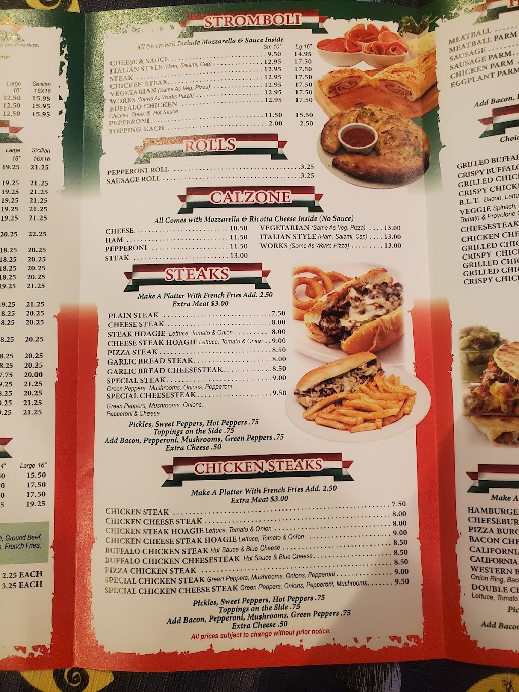 Sals Pizzeria | restaurant | 5448 Hulmeville Rd, Bensalem, PA 19020, USA | 2156450080 OR +1 215-645-0080