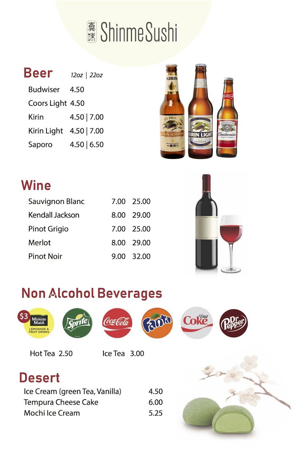 Shinme sushi | restaurant | 3020 S Gilbert Rd suite 5, Chandler, AZ 85286, USA | 4806878023 OR +1 480-687-8023