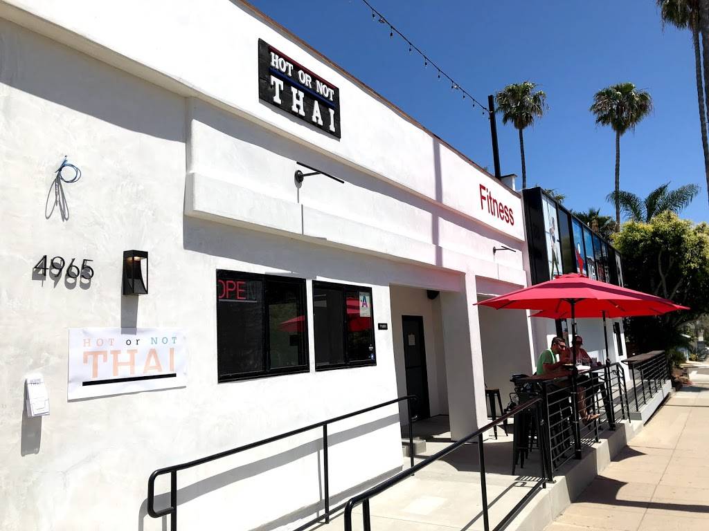 Hot or Not Thai | restaurant | 4965 Cass St, San Diego, CA 92109, USA | 6193691688 OR +1 619-369-1688
