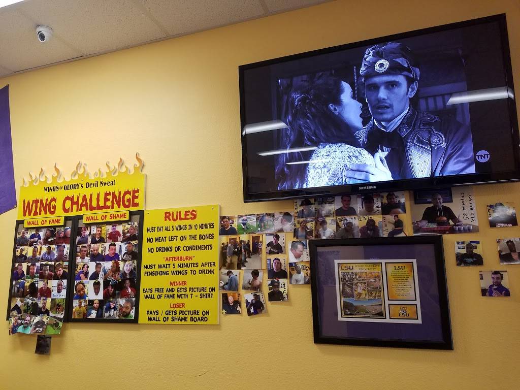 Wings of Glory | restaurant | 14111 Airline Hwy, Baton Rouge, LA 70817, USA | 2253666447 OR +1 225-366-6447