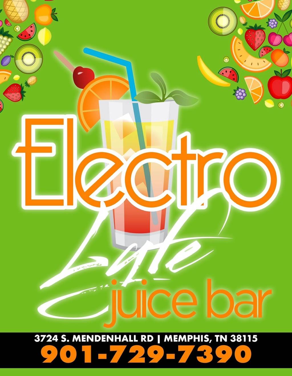 ElectroLyfe Juice Bar | restaurant | 4466 Elvis Presley Blvd #164, Memphis, TN 38116, USA | 9012446727 OR +1 901-244-6727