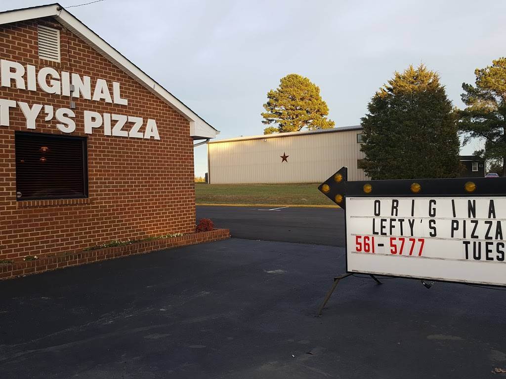 Original Leftys Pizza | restaurant | 12720 Patrick Henry Hwy, Amelia Court House, VA 23002, USA | 8045615777 OR +1 804-561-5777
