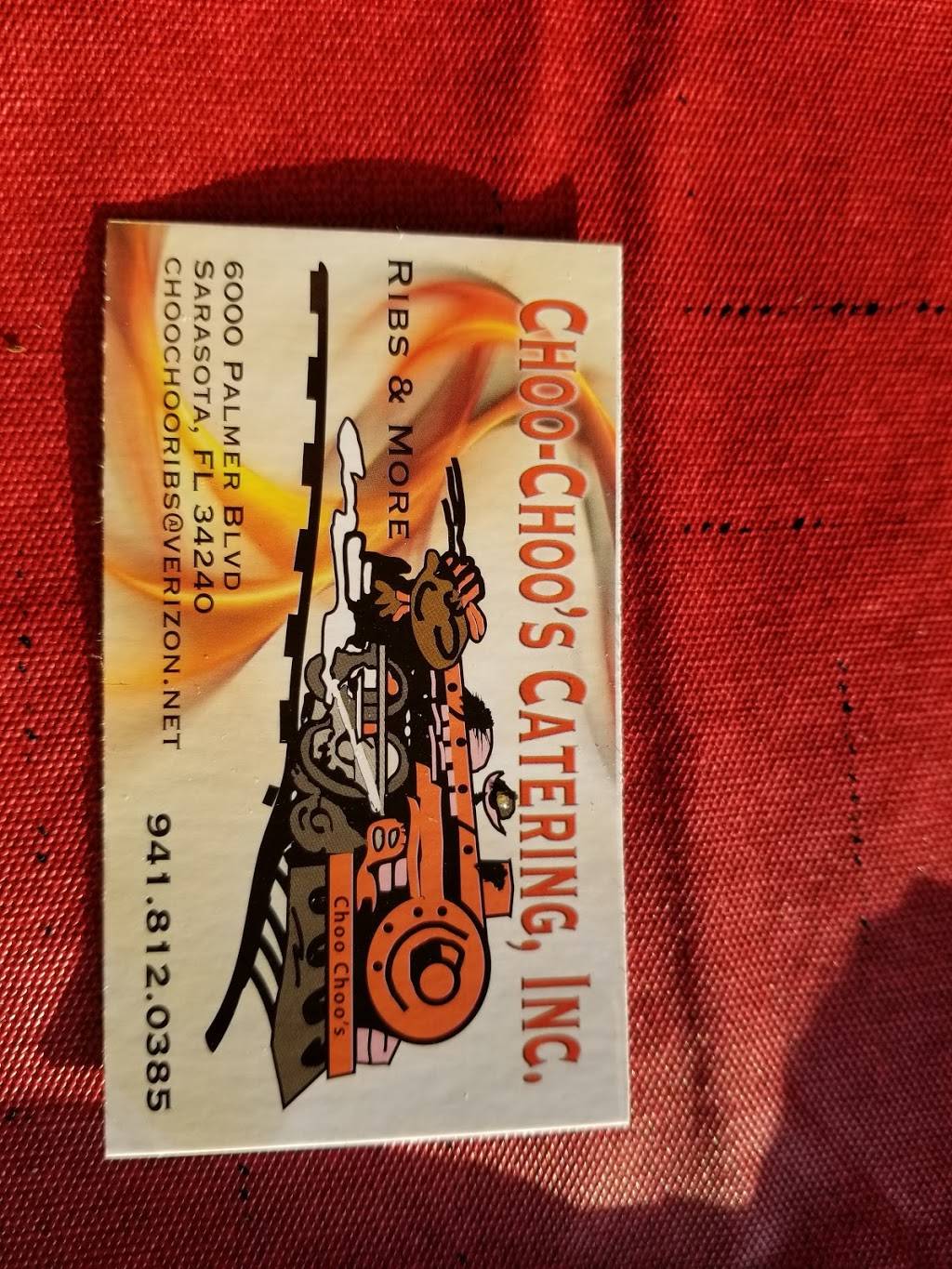 Choo-Choos Catering Inc. | restaurant | 6000 Palmer Blvd, Sarasota, FL 34232, USA | 9418120385 OR +1 941-812-0385