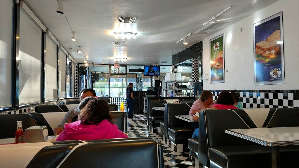 Mr Petes Burgers | restaurant | 12050 Woodruff Ave, Downey, CA 90241, USA | 5629400700 OR +1 562-940-0700
