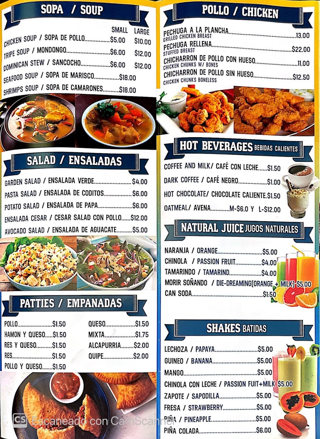 Las terrenas restaurant | restaurant | 604 N New St, Allentown, PA 18102, USA | 4843503164 OR +1 484-350-3164