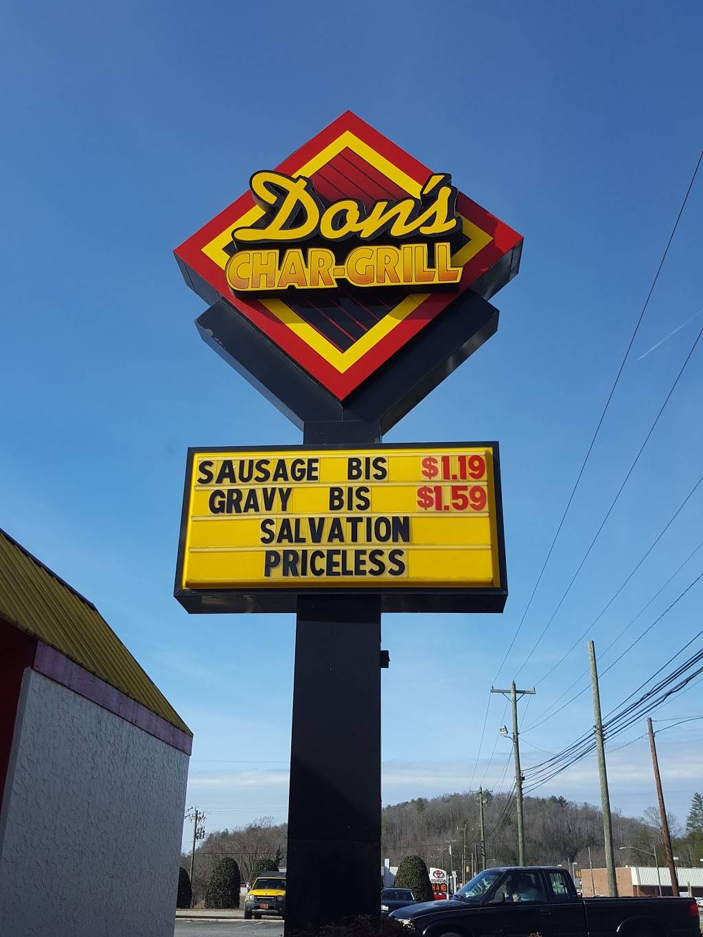 Dons Char-Grill | restaurant | 1501 W D St, North Wilkesboro, NC 28659, USA | 3369030093 OR +1 336-903-0093