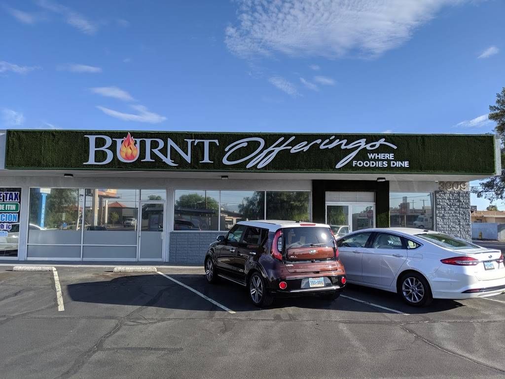 Burnt Offerings - Where Foodies Dine!™ | restaurant | 3909 W Sahara Ave #10, Las Vegas, NV 89102, USA | 7028482876 OR +1 702-848-2876