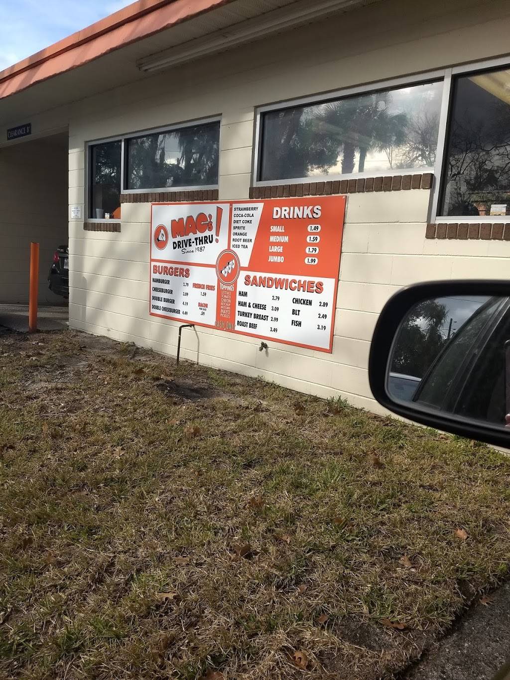 Macs Drive Thru | restaurant | 129 NW 10th Ave, Gainesville, FL 32601, USA | 3523789842 OR +1 352-378-9842