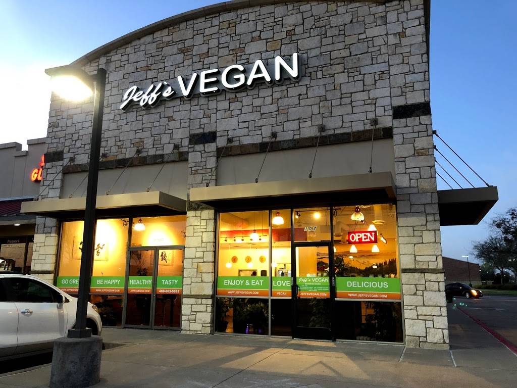 Jeff`s Vegan | restaurant | 3580 Preston Rd #107, Frisco, TX 75034, USA | 4698035883 OR +1 469-803-5883