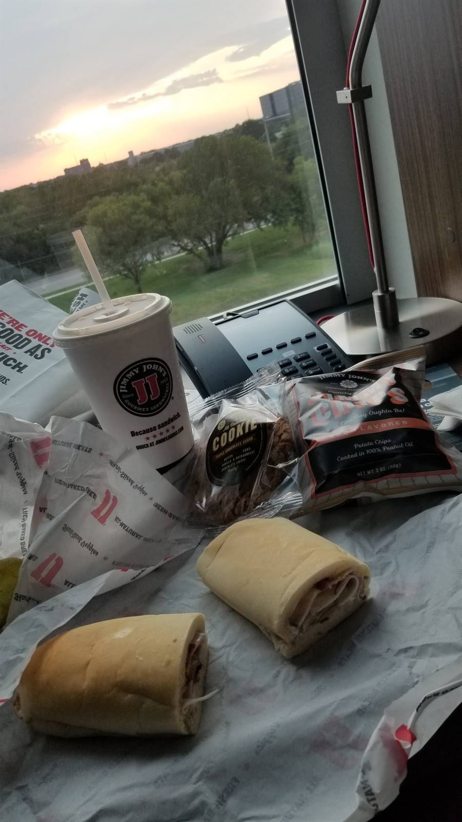 Jimmy Johns | meal delivery | 3300 N Rock Rd, Wichita, KS 67226, USA | 3166361133 OR +1 316-636-1133