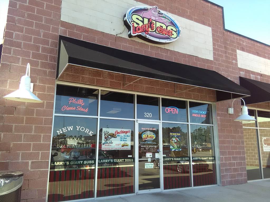Larrys Giant Subs | meal takeaway | 320 Hyde Park Commons, Brunswick, GA 31523, USA | 9122671871 OR +1 912-267-1871