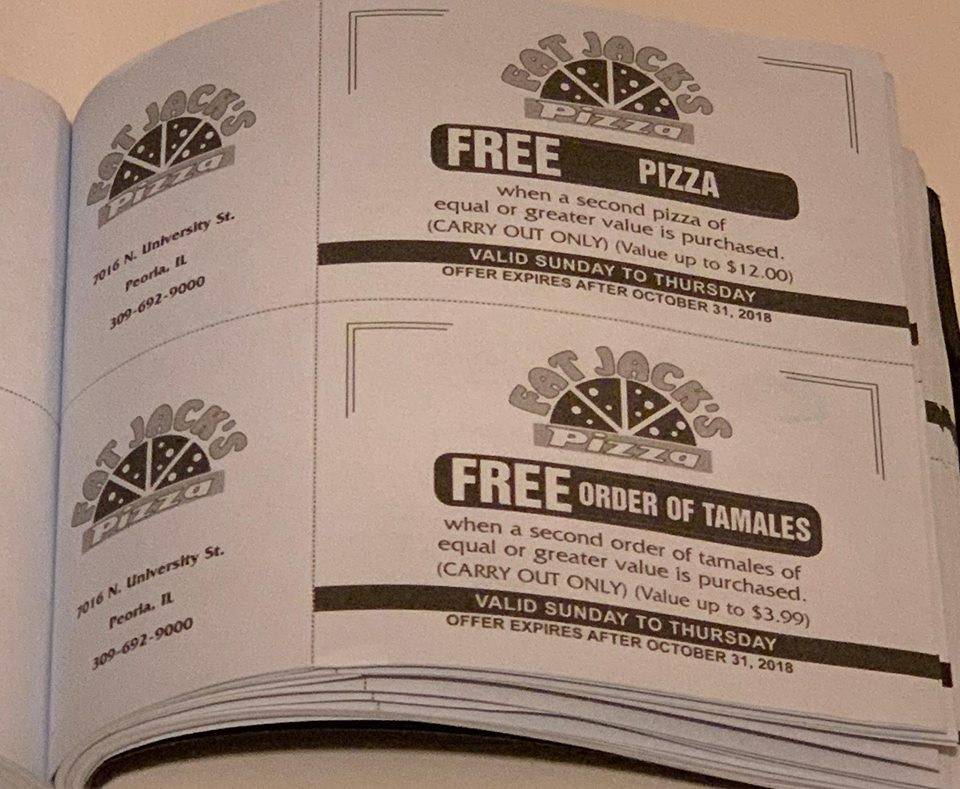 Fat Jacks Pizza LLC | meal delivery | 7016 N University St, Peoria, IL 61614, USA | 3096929000 OR +1 309-692-9000