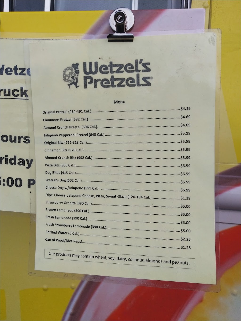Wetzels Pretzels | restaurant | 3051 Geer Rd, Turlock, CA 95382, USA | 2096720233 OR +1 209-672-0233