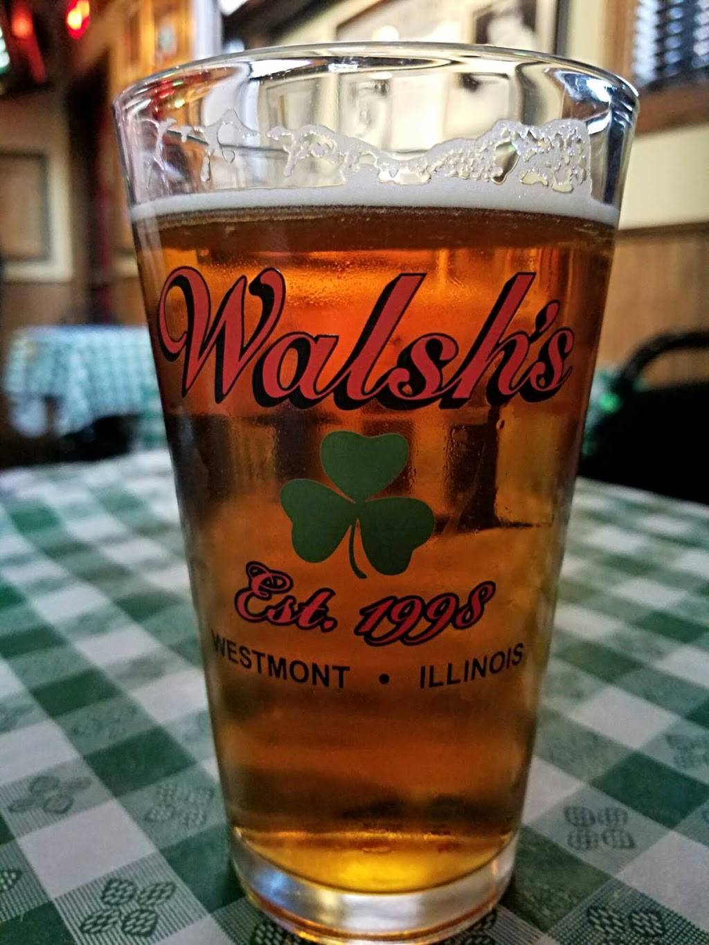 Walshs Bar & Grill | restaurant | 202 W Naperville Rd, Westmont, IL 60559, USA | 6309685957 OR +1 630-968-5957