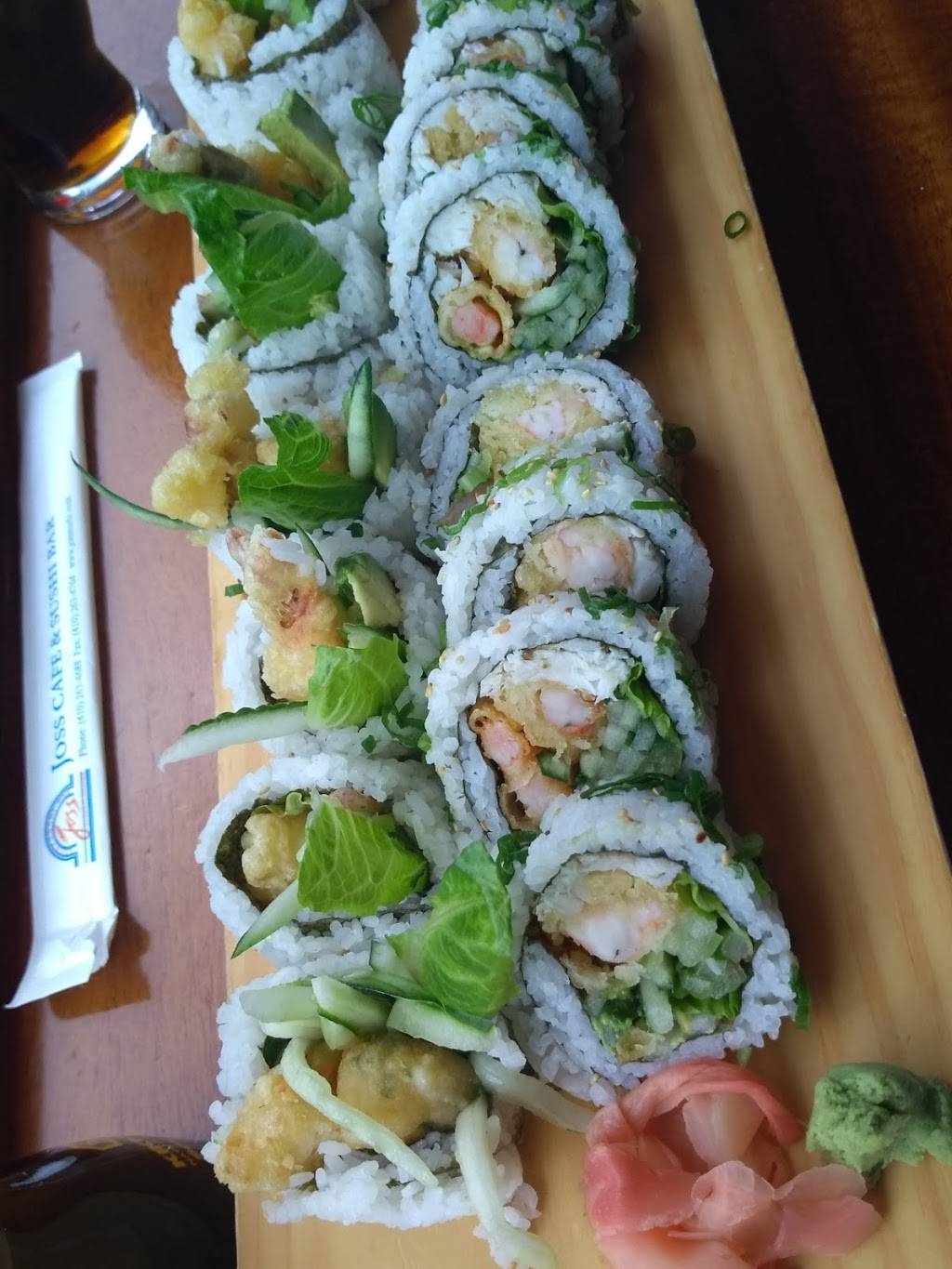 Joss Café & Sushi Bar | restaurant | 195 Main St, Annapolis, MD 21401, USA | 4102634688 OR +1 410-263-4688