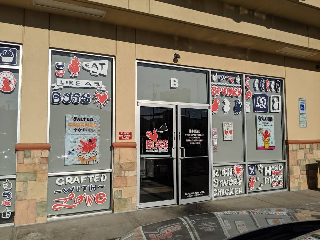Boss Chicken and Custard | restaurant | 9100 Dyer St suite b, El Paso, TX 79924, USA | 9152062674 OR +1 915-206-2674