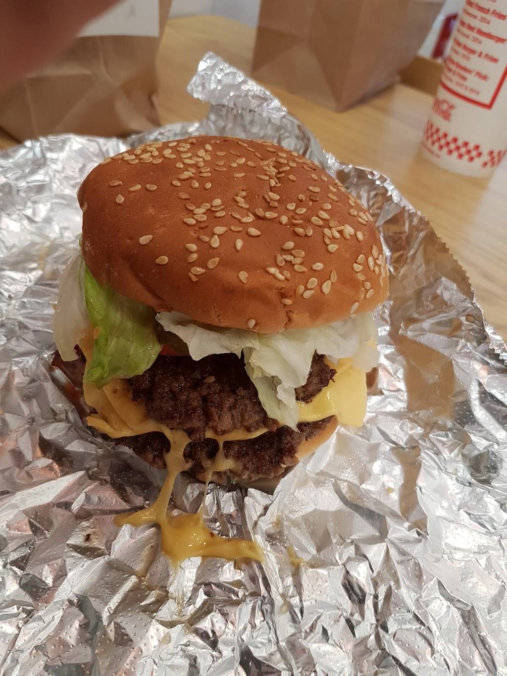 Five Guys | meal takeaway | 3935 Pelham Rd, Greenville, SC 29615, USA | 8642883950 OR +1 864-288-3950