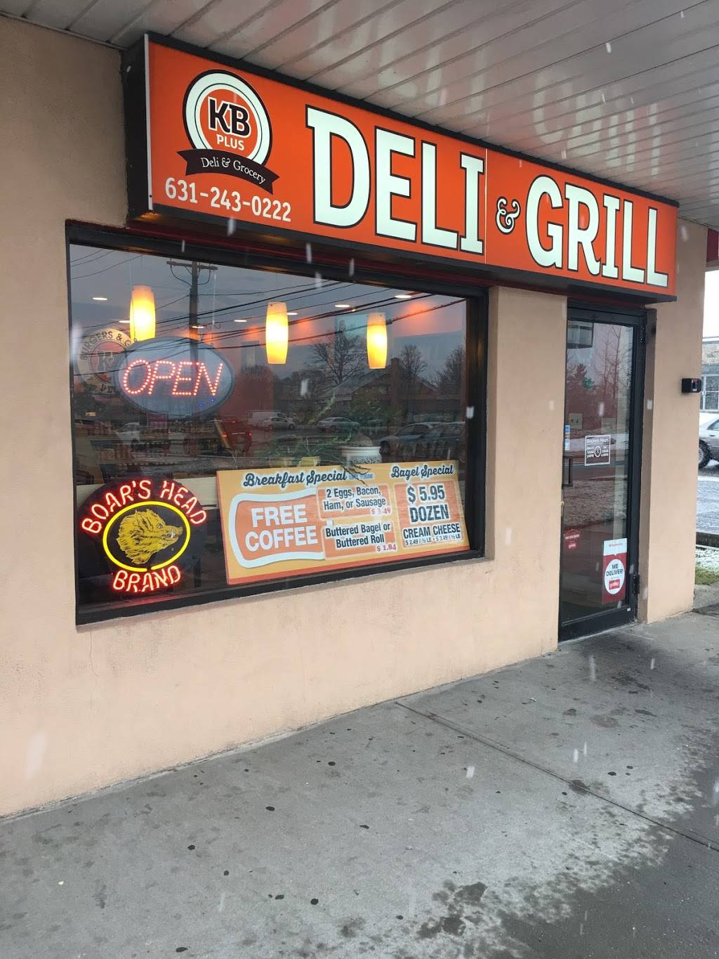 KB Deli & Hot Bagels | restaurant | 730 Grand Blvd, Deer Park, NY 11729, USA | 6312430222 OR +1 631-243-0222