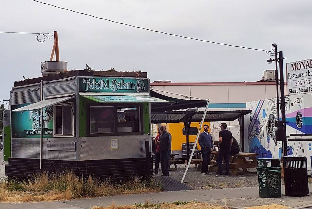 Falafel Salam Georgetown | restaurant | 5825 Airport Way S, Seattle, WA 98108, USA | 2063748696 OR +1 206-374-8696