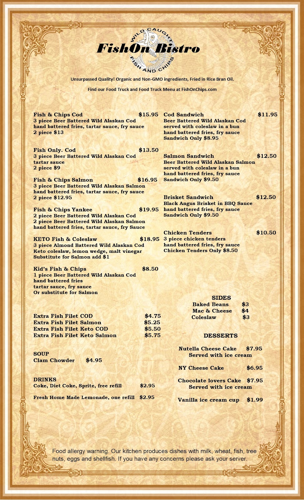 FishOn Restaurant & Food Truck | restaurant | 4700 S 900 E #19, Murray, UT 84117, USA | 3853493490 OR +1 385-349-3490
