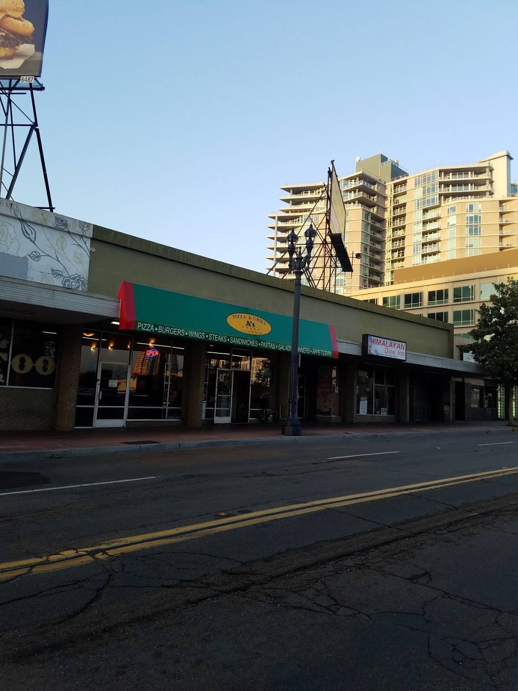 As Pizza and Grill | restaurant | 1008 Broadway, San Diego, CA 92101, USA | 6192326264 OR +1 619-232-6264