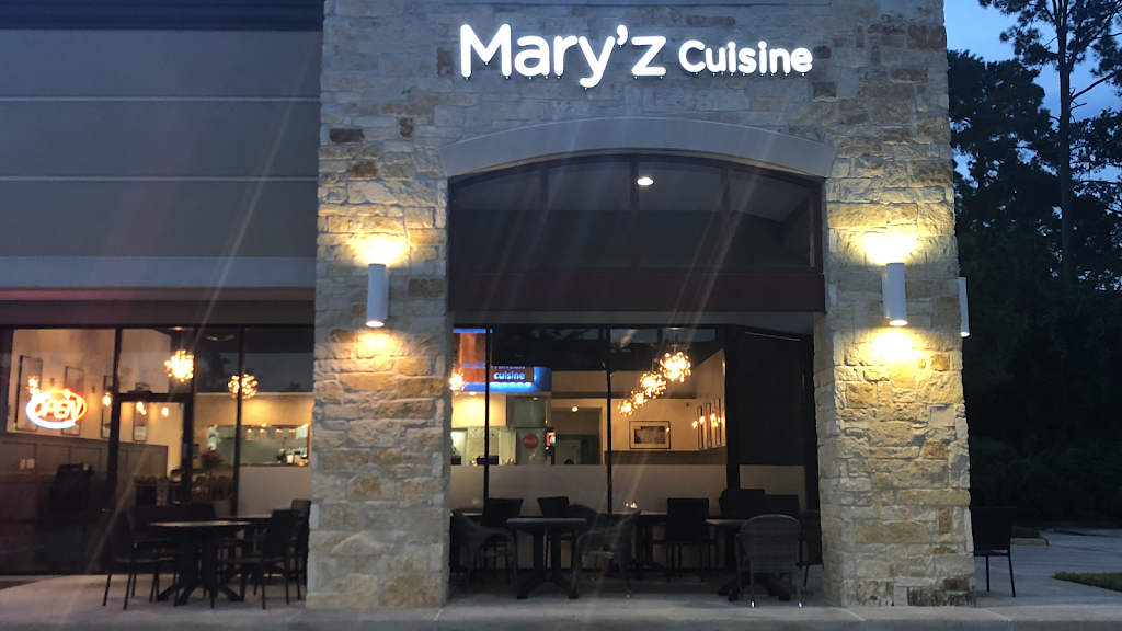 Mary’z Mediterranean Bar & Grill | restaurant | 1500 Research Forest Dr #100, Shenandoah, TX 77381, USA | 8327777757 OR +1 832-777-7757