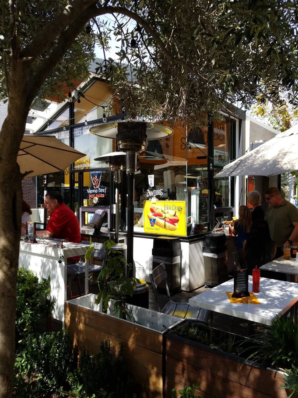 The Slaw Dogs At The Village | restaurant | 6220 Topanga Canyon Blvd #9080, Woodland Hills, CA 91367, USA | 7472263119 OR +1 747-226-3119