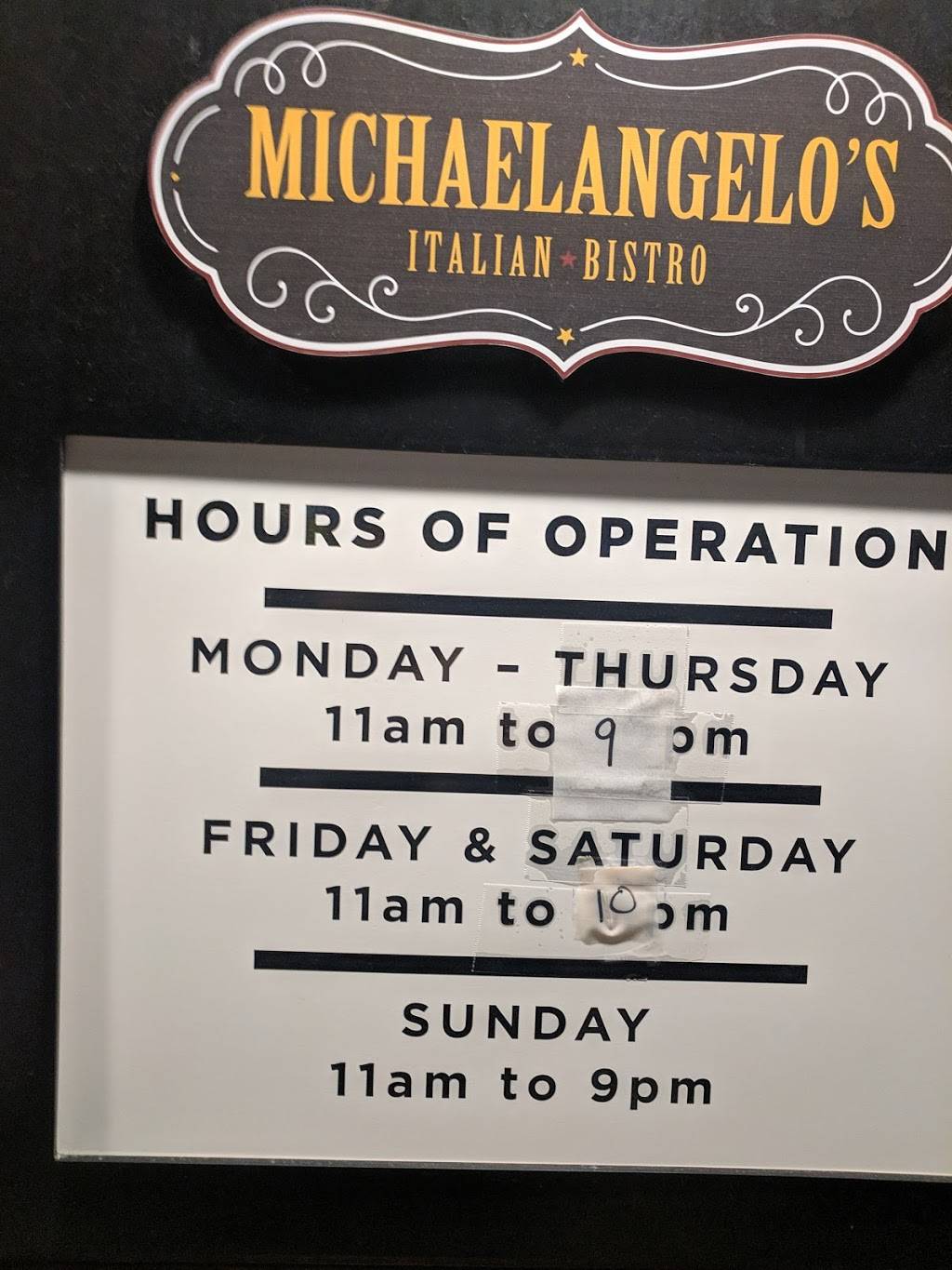 Michelangelos Italian Bistro | restaurant | Carey Dr, Noblesville, IN 46060, USA | 3177736066 OR +1 317-773-6066