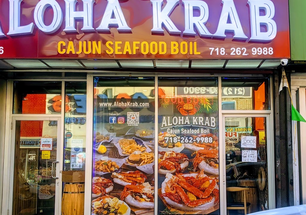 Aloha Krab Cajun Seafood | restaurant | 166-26 Jamaica Ave, Queens, NY 11432, USA | 7182629988 OR +1 718-262-9988