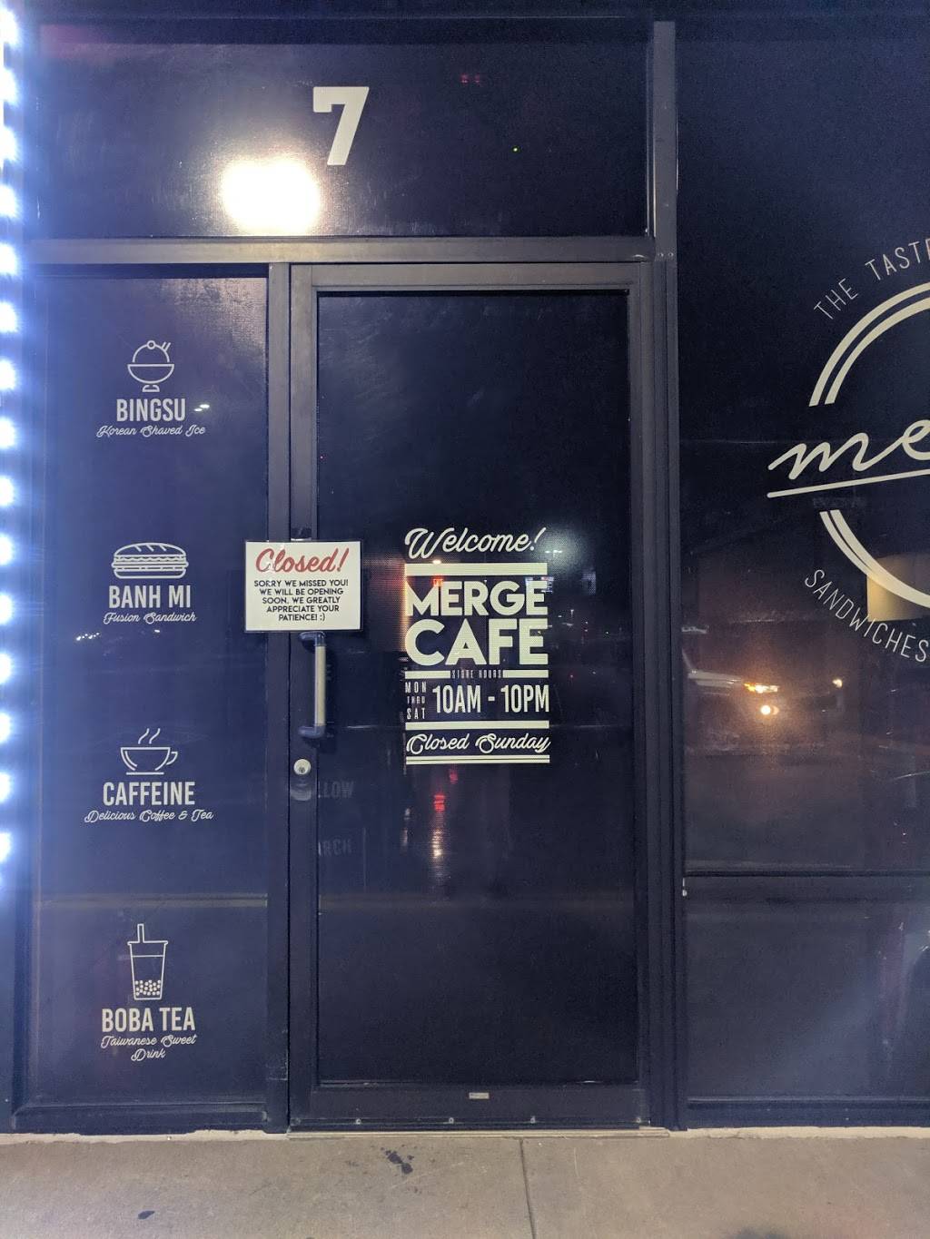 Merge Cafe | restaurant | 44 Mine Rd #7, Stafford, VA 22554, USA | 5404264142 OR +1 540-426-4142