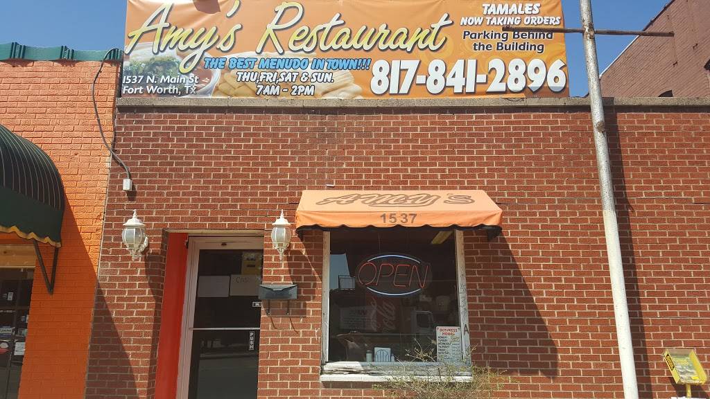 Amys Restaurant | restaurant | 1537 N Main St, Fort Worth, TX 76164, USA | 8178412896 OR +1 817-841-2896