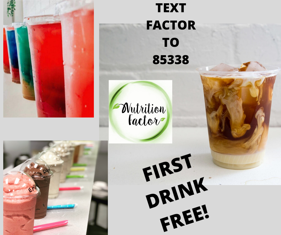 The Nutrition Factor | restaurant | 2155 E University Dr #102, Tempe, AZ 85281, USA | 7202763163 OR +1 720-276-3163