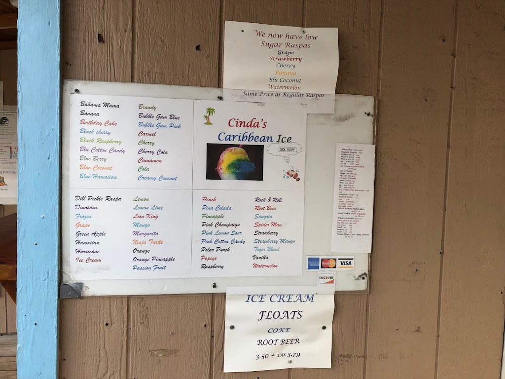 Cindas Caribbean Ice | restaurant | 202 N St Marys St, Falfurrias, TX 78355, USA | 3613250874 OR +1 361-325-0874