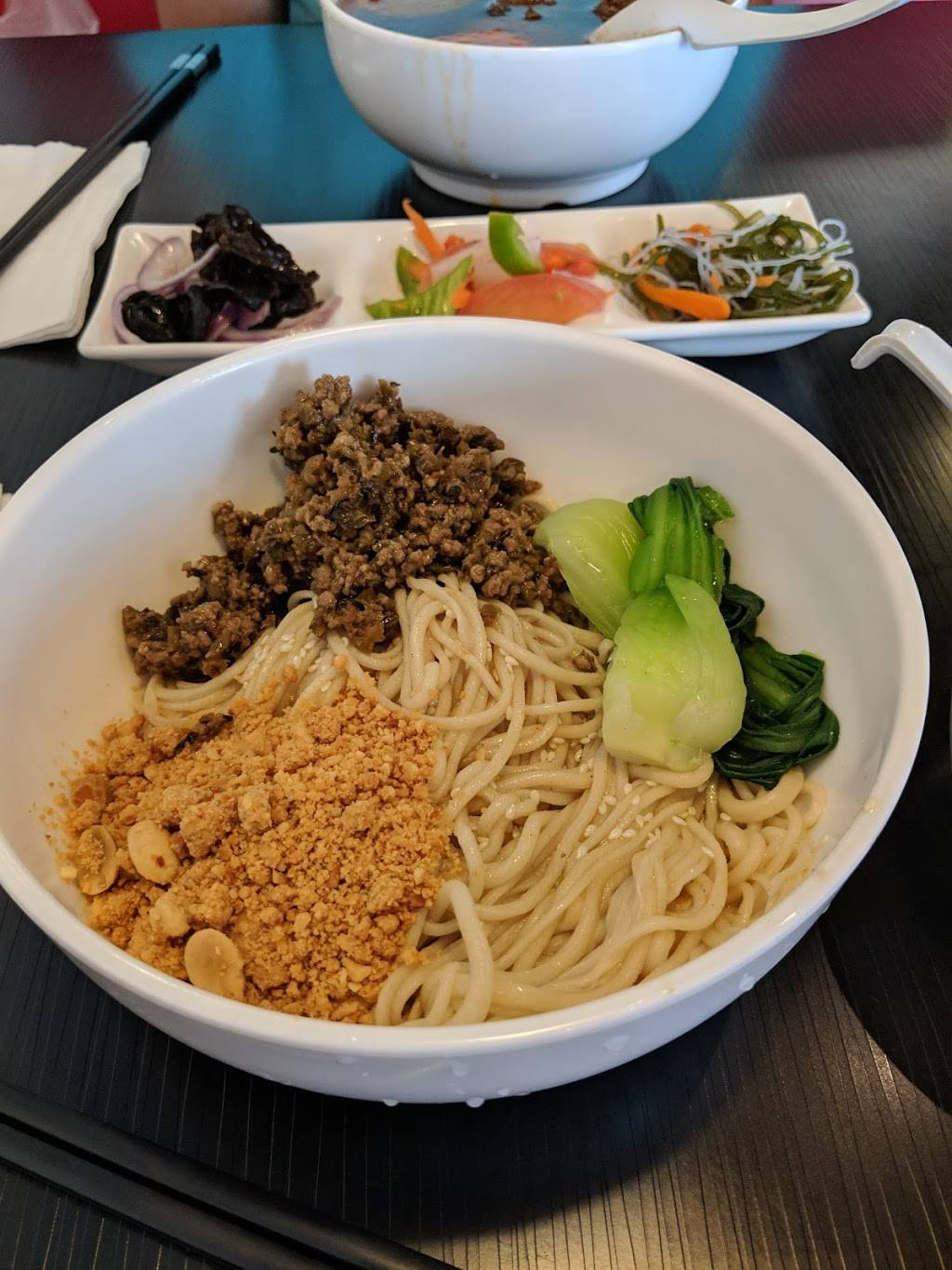 Strings Noodle 蘭州拉面 | restaurant | 9889 Bellaire Blvd d256, Houston, TX 77036, USA | 8322879643 OR +1 832-287-9643